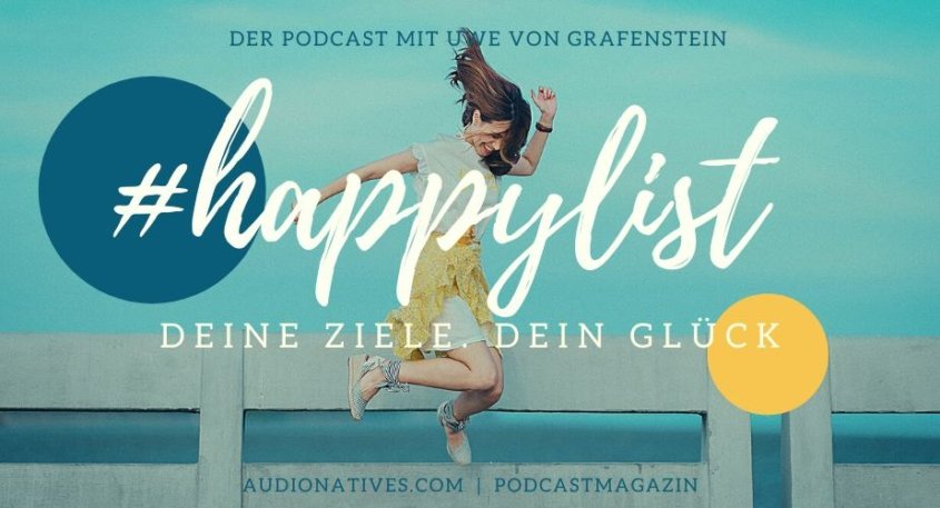 #happylist – Deine Ziele. Dein Glück.